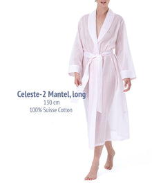  Celestine Celeste 2 Long Wrap Robe - Rose