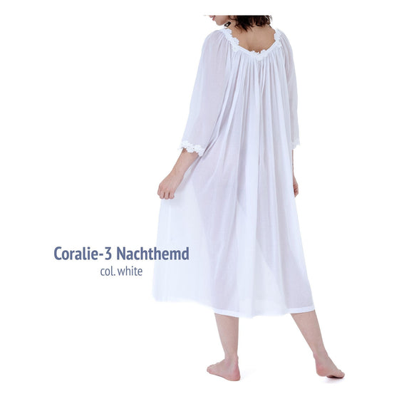 Celestine Coralie 3 Long Gown - White