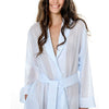 Celestine Celeste 2 Short Wrap Robe - Blue