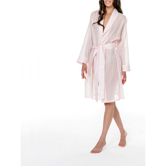 Celestine Celeste 2 Short Wrap Robe - Rose