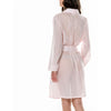 Celestine Celeste 2 Short Wrap Robe - Rose