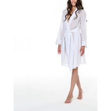  Celestine Celeste 2 Short Wrap Robe - White