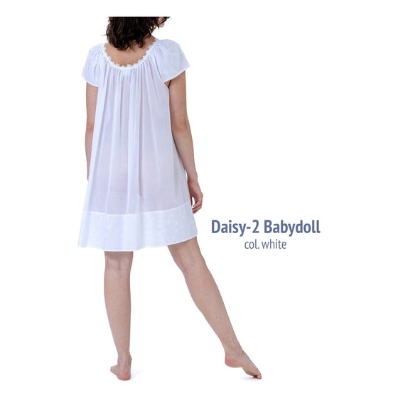Celestine Daisy 2 Babydoll - White