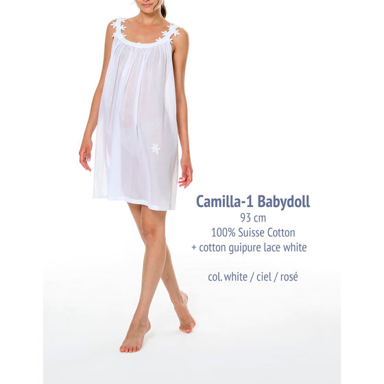 Celestine Camilla 1 Babydoll - White