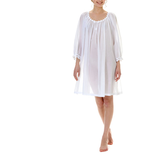 Celestine Colina Hemd Babydoll - White