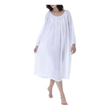  Celestine Daisy 3 Long Sleeve Gown - White