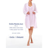 Celestine Emilia Short Robe - Rose