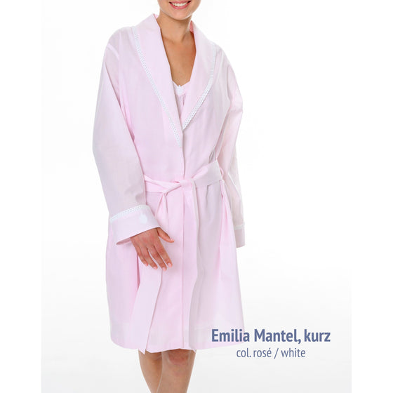 Celestine Emilia Short Robe - Rose
