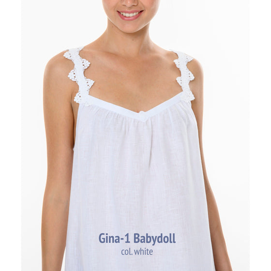 Celestine Gina 1 Babydoll - White