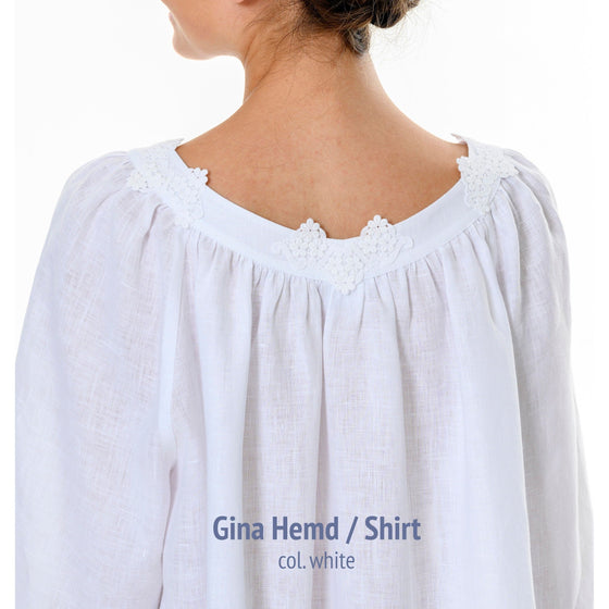 Celestine Gina Hemd Shirt - White