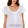 Celestine Shadow 2 Long Gown - White