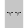 Maison Close Thigh Garters - Black