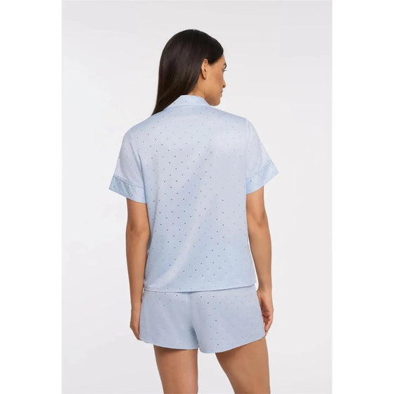 Rya Kauai Rhinestone Pajama Set - Marian Blue