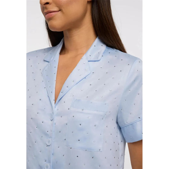 Rya Kauai Rhinestone Pajama Set - Marian Blue