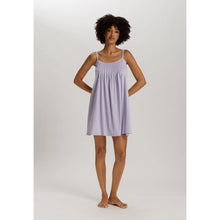  Hanro Juliet Cotton Babydoll - Purple Heather
