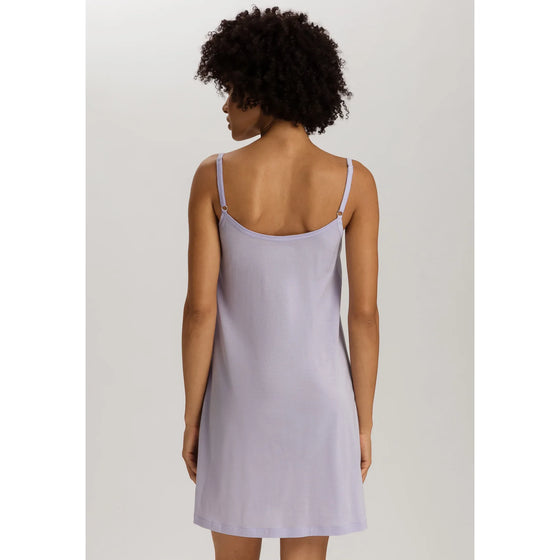 Hanro Juliet Cotton Babydoll - Purple Heather