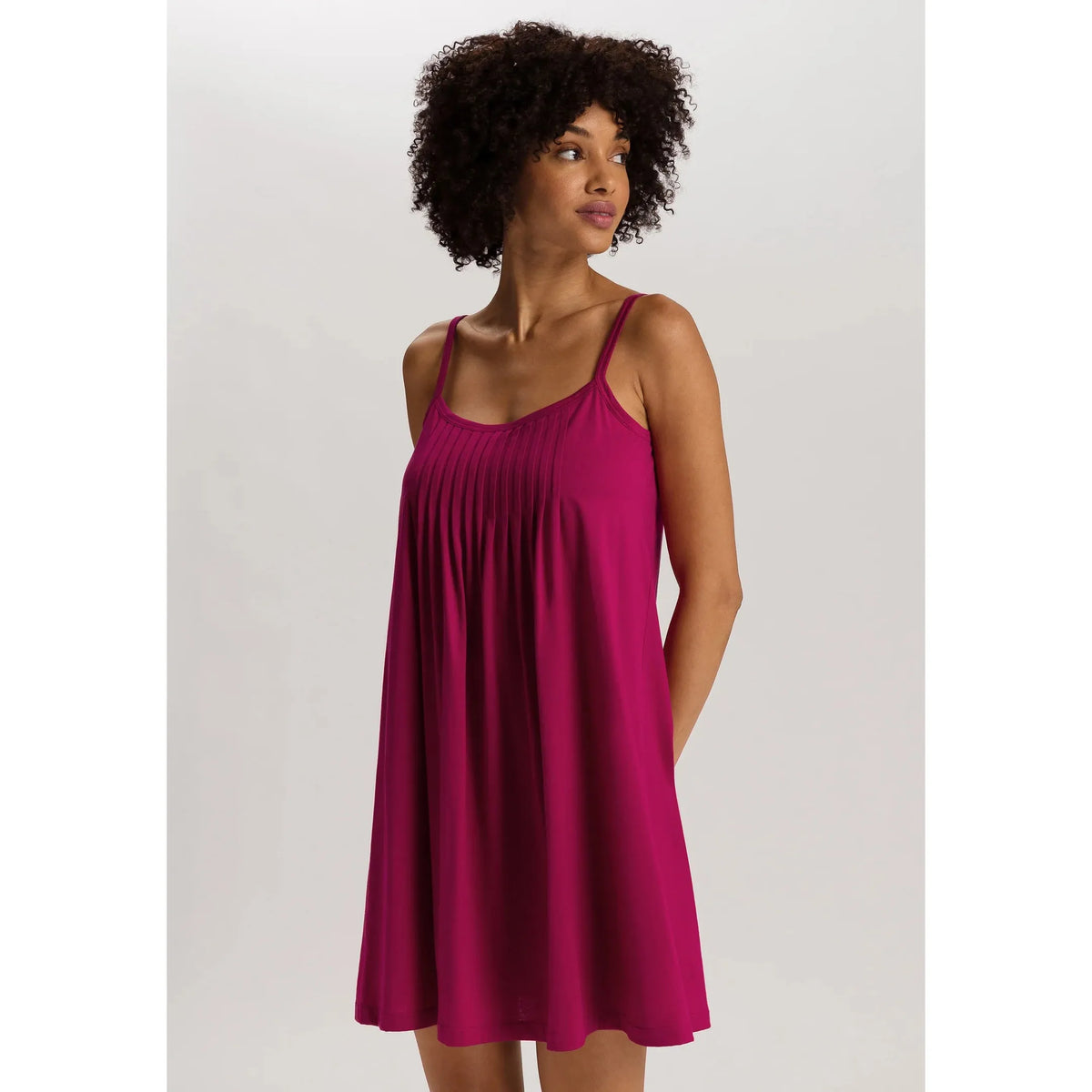 Hanro Juliet Cotton Babydoll - Rose Pink – Bits of Lace Fine Lingerie