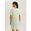 Hanro Natural Comfort Short Sleeve Gown - Green Tea