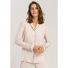 Hanro Natural Comfort Long PJ Set - Almond