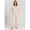 Hanro Natural Comfort Long PJ Set - Almond