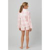BedHead Checkered Portuguese Flannel PJ Set - Pink