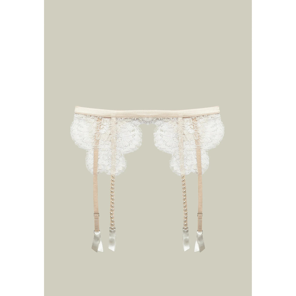 ID Sarrieri Birds of a Feather Garter - Cream – Bits of Lace Fine Lingerie