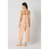 BedHead Cotton Poplin Cropped PJ Set - Deco Sunset