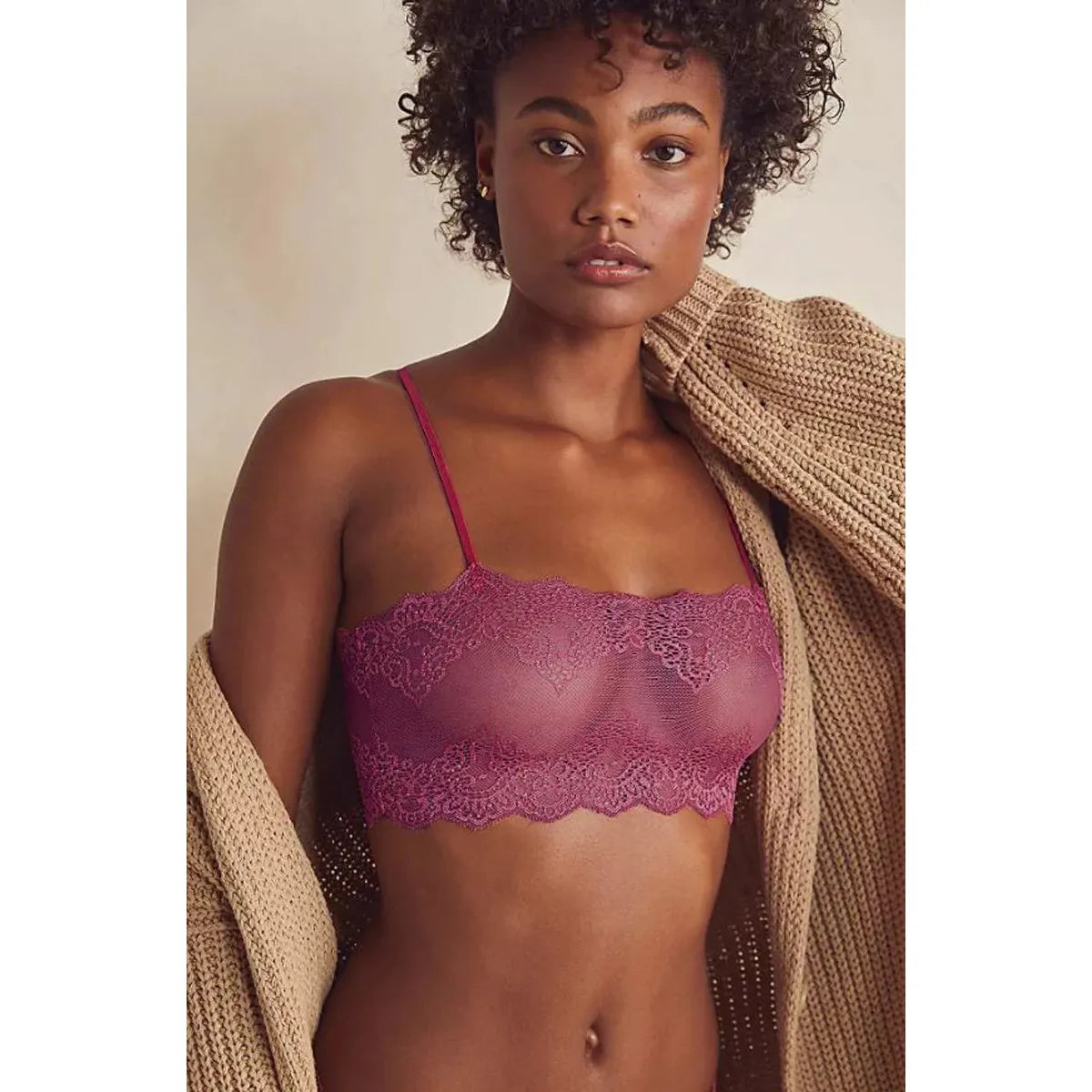 Only Hearts So Fine Lace Cami Set - Pink Plum – Bits of Lace Fine Lingerie