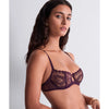 Aubade Mystery of Love Demi Bra - Plum