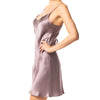 Christine Lauren Hammered Silk Chemise - Quartz