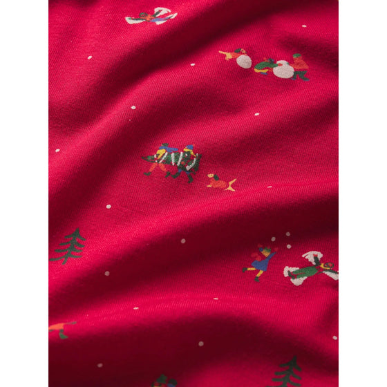 Eberjey Gisele Long Pajama Set - Winter Wonderland