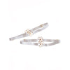 Nette Rose Daisy Dainty Thigh Garters - White