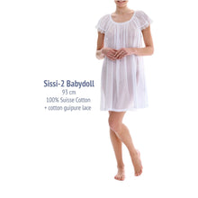  Celestine Sissi 2 Babydoll - White