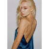 Kat Zarra Silk Cami Dress - Turquoise