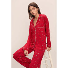  Eberjey Gisele Long Pajama Set - Winter Wonderland