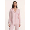 Eberjey Gisele Long Sleeve PJ Set - Pink & Fig
