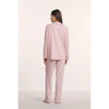 Eberjey Gisele Long Sleeve PJ Set - Pink & Fig
