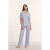 Eberjey Gisele Short Sleeve Pant Pajamas - Lavender Dusk