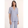 Eberjey Gisele Short Sleeve Pant Pajamas - Lavender Dusk
