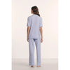Eberjey Gisele Short Sleeve Pant Pajamas - Lavender Dusk