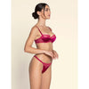 Lise Charmel Splendeur Soie Demi Bra - Splendeur Carmin