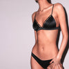 Fleur Du Mal Cage Luxe Bralette Set - Black