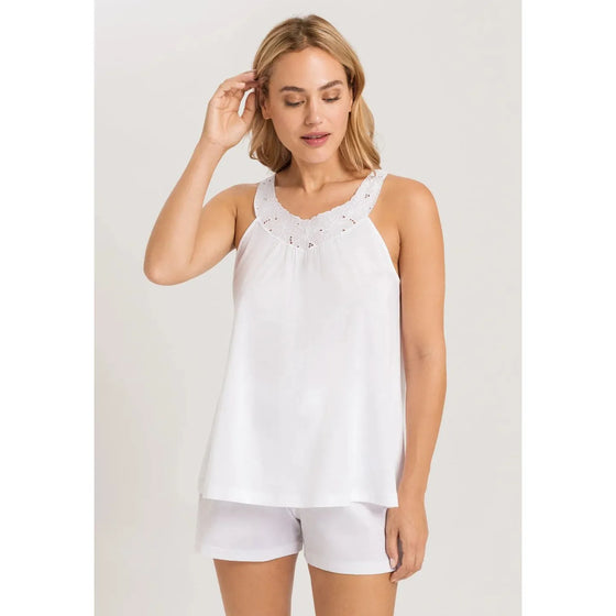 Hanro Clara Short Set - White