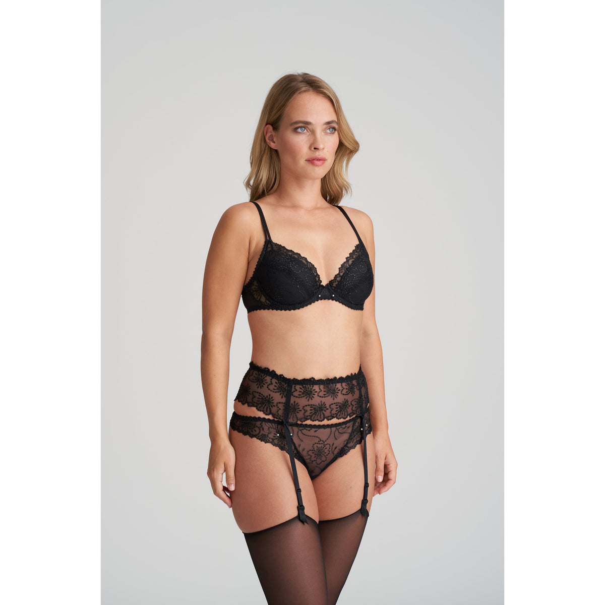Marie Jo Jane Garter Belt - Black – Bits of Lace Fine Lingerie