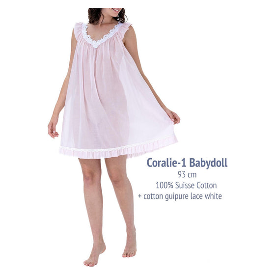 Celestine Coralie 1 Babydoll - Rose